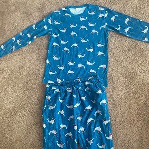 Hanna Andersson Women's Norwhal Whale Pajamas